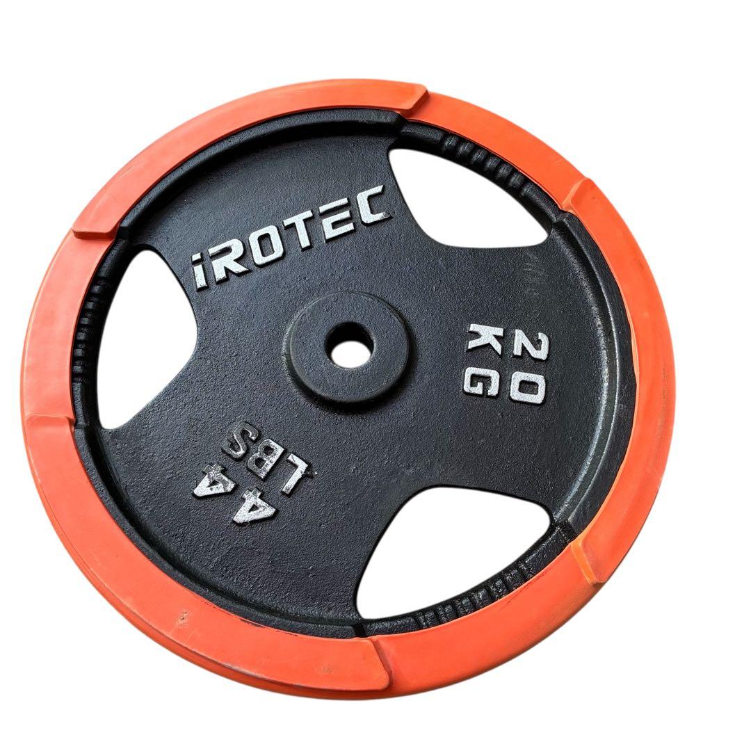 IROTEC 20kg×2 ダンベルプレート　アイロテック　送料無料
