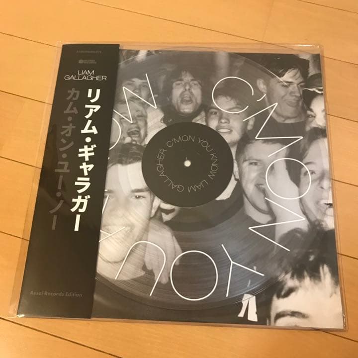 Liam Gallagher/C’MON YOU KNOW/LP obi/帯付き