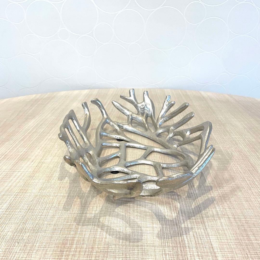 【美品】ACTUS アクタス メタルボウルセット アルミ製 オブジェ 置物