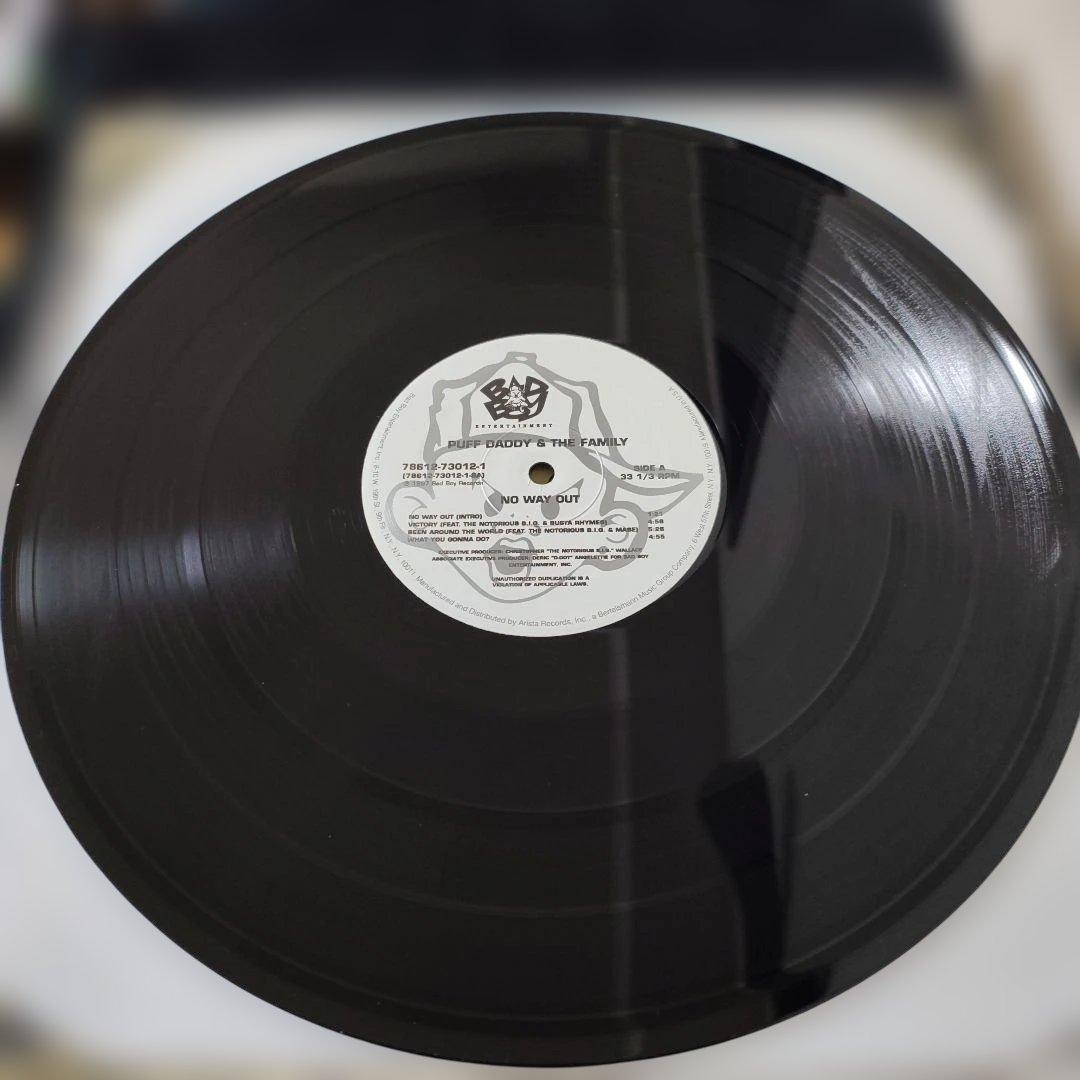 Puff Daddy & The Family No Way Out 2枚組LP