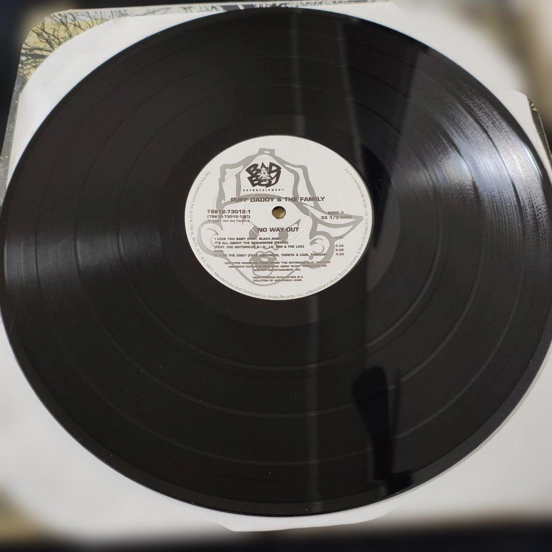 Puff Daddy & The Family No Way Out 2枚組LP