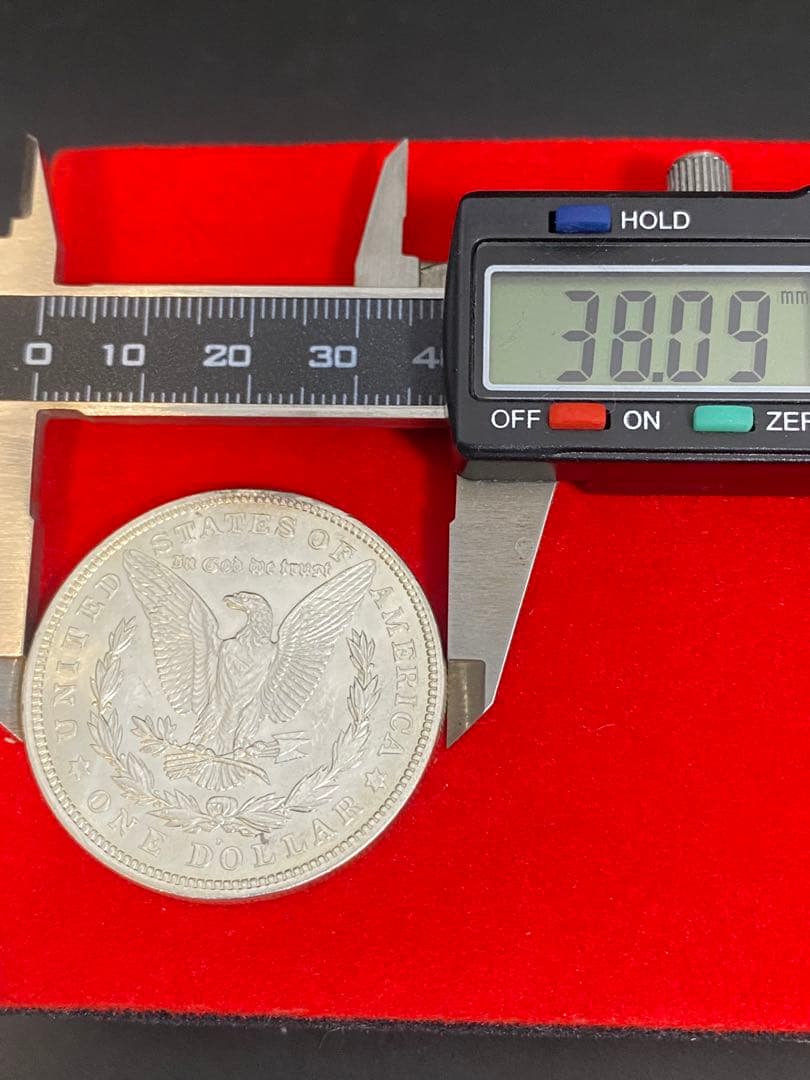 【希少極美品】アメリカ モルガン ダラー 1921年　銀貨保証
