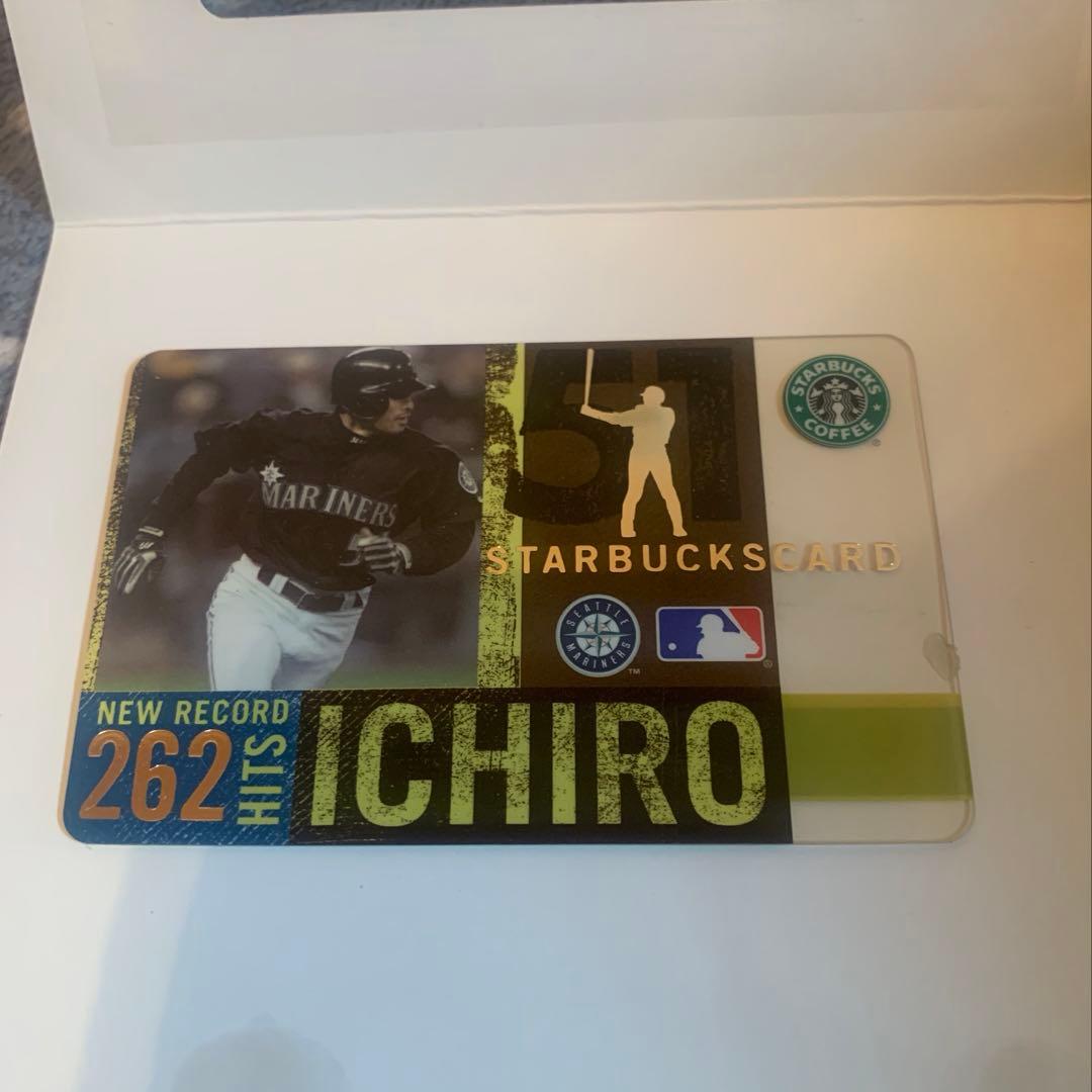 使用可能　PIN未削り　イチロー　スターバックスカード