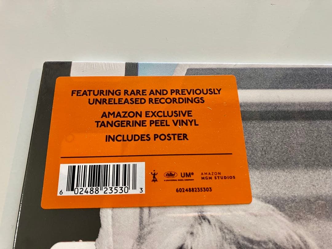 限定カラーレコード Paul McCartney MAN ON THE RUN