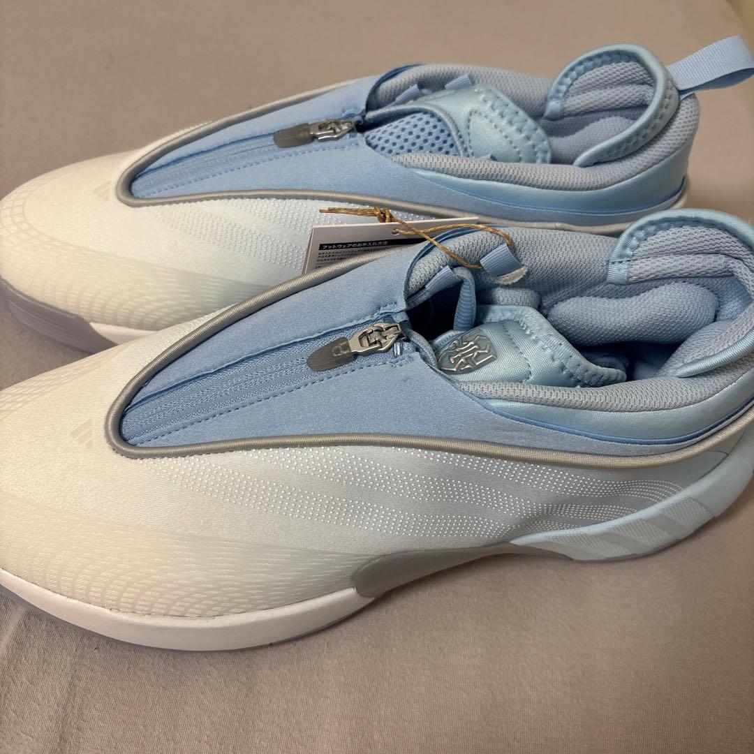 アディダス バスケットシューズ ホワイト/ブルー