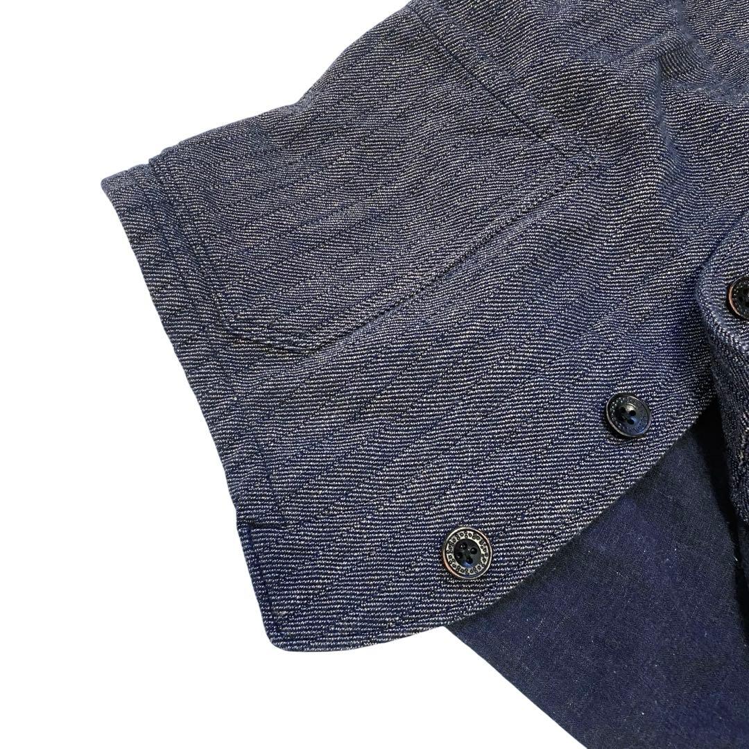 45R 45rpm コットン ベスト ネイビー 大きいサイズ size3