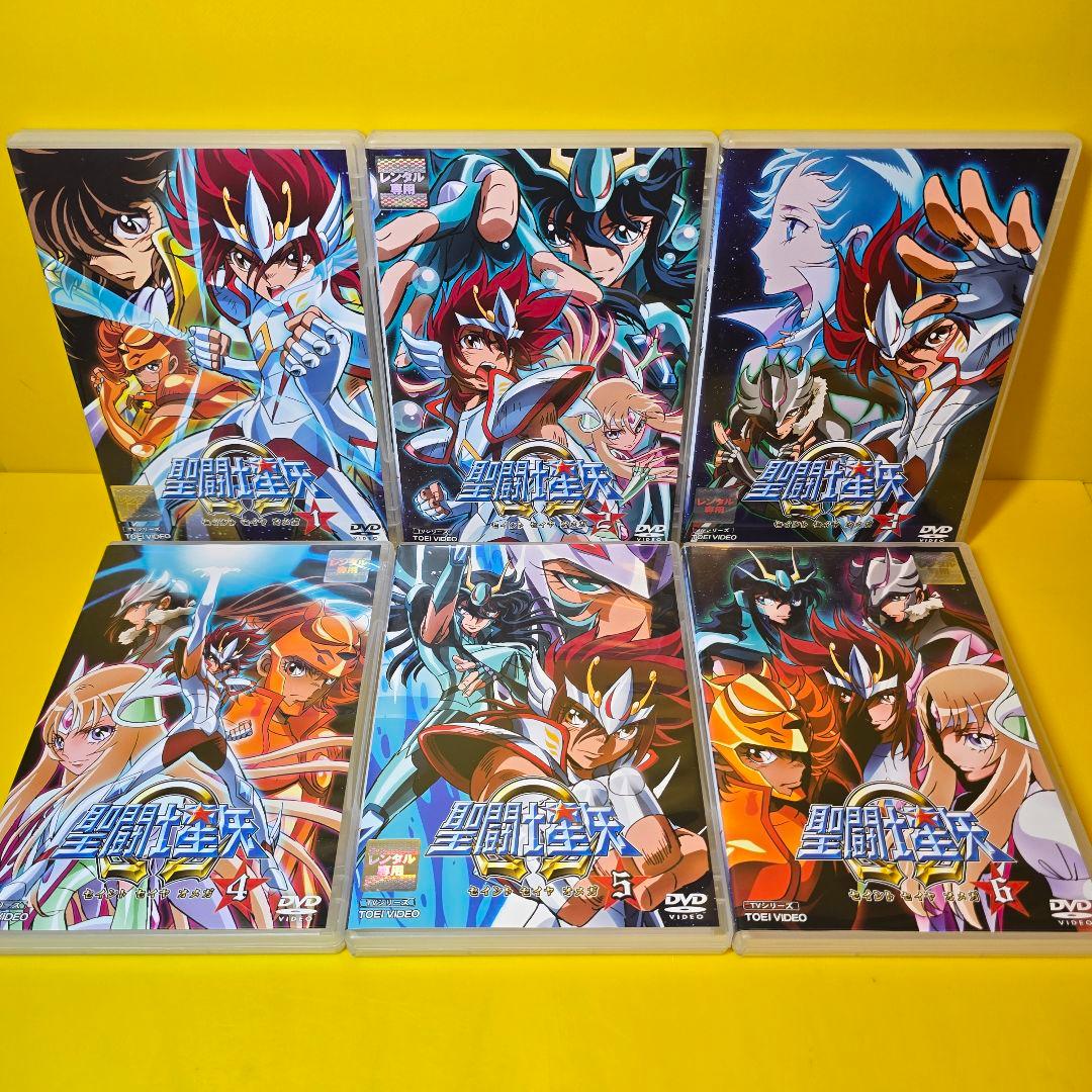 新品ケース交換済み　聖闘士星矢 Ω セイントセイヤ オメガ DVD 全24巻 セ