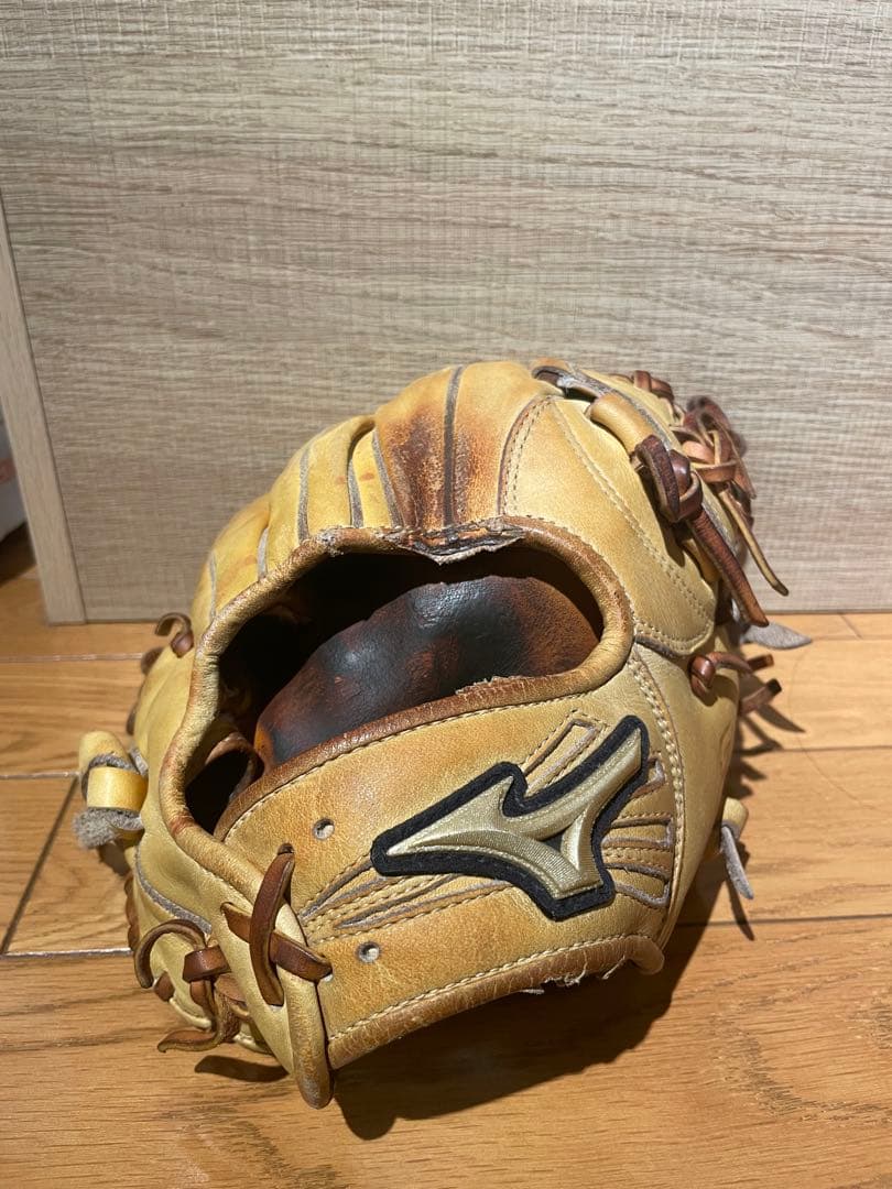 ミズノ グローバルエリート 即戦力 硬式 内野 イエロー