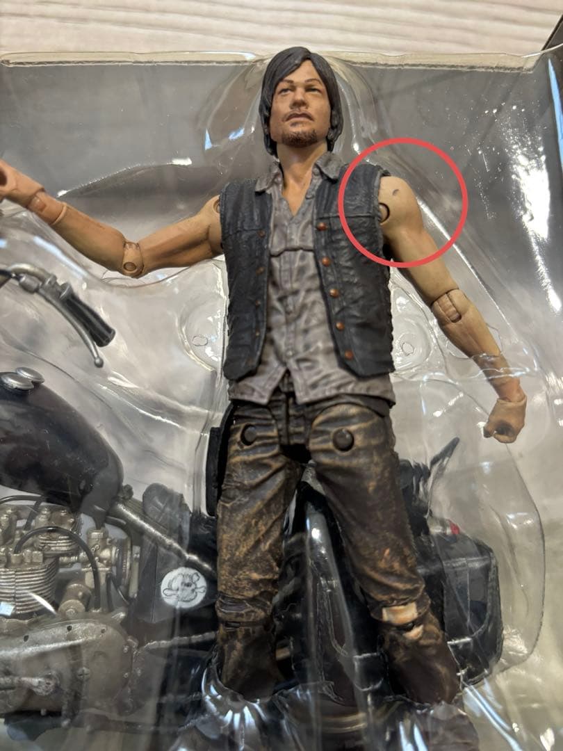 ウォーキング・デッド　ダリル・ディクソン with チョッパー　amc