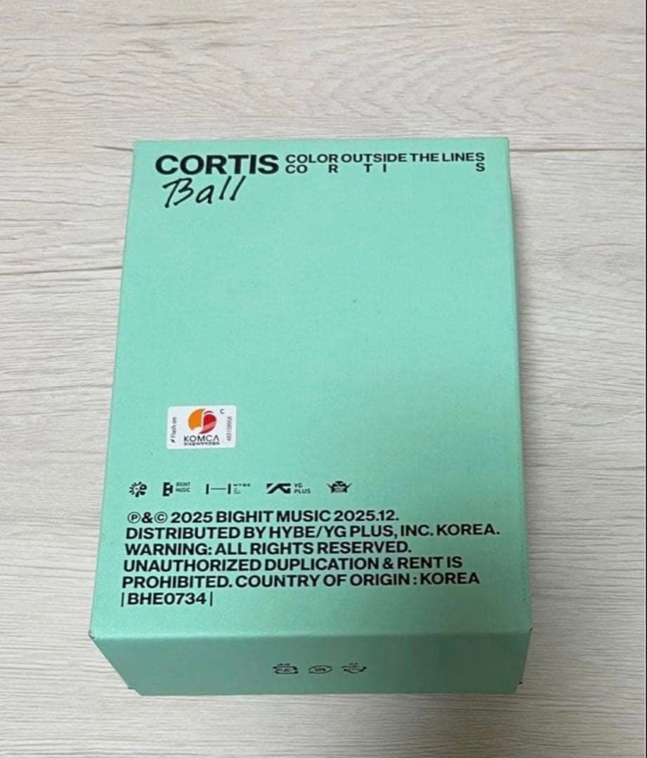 CORTIS Ball ver. 【開封済み】　正規品　トレカ無し