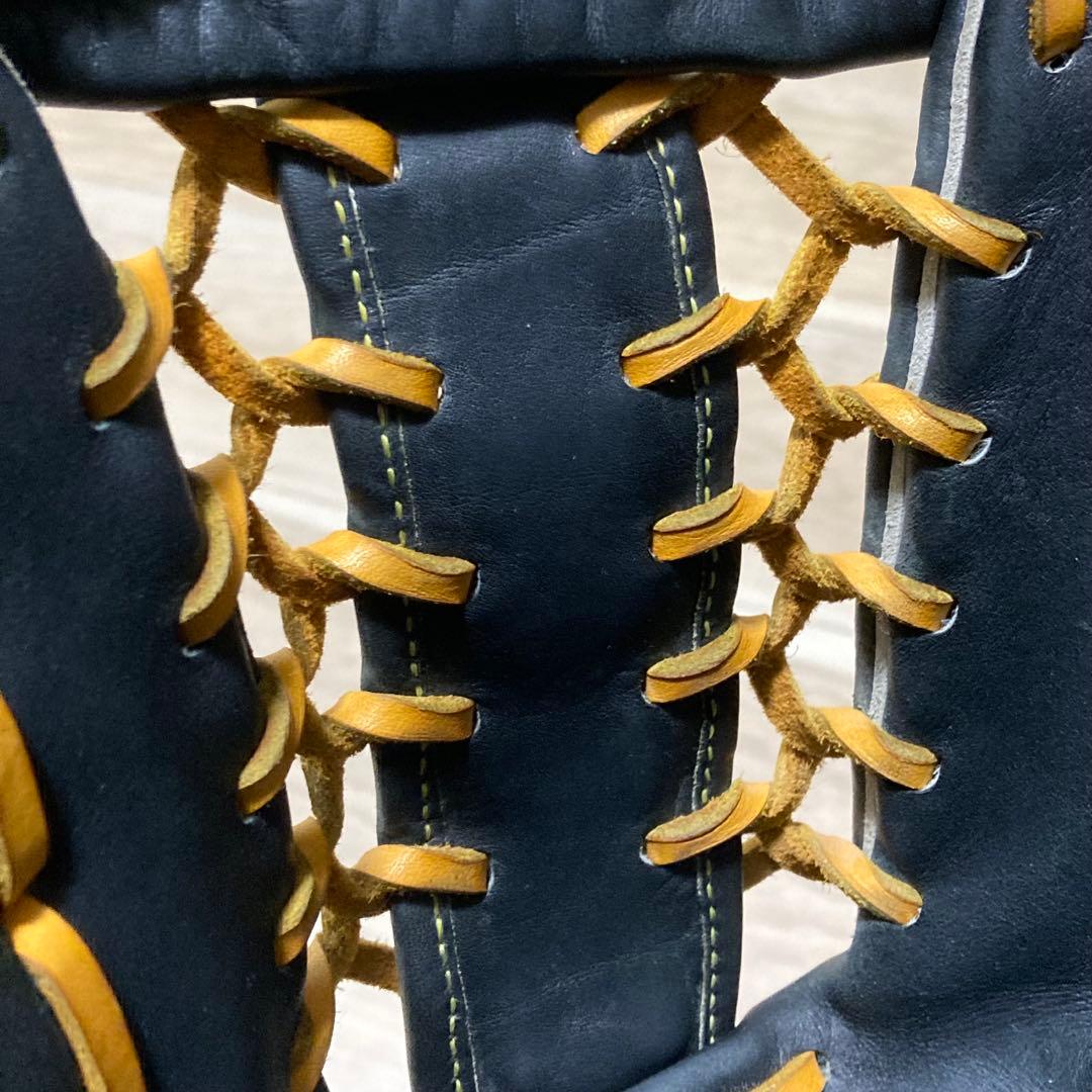 ⭐️3回使用　ミズノプロ　軟式　外野手用　右投げ　袋付き　グローブ