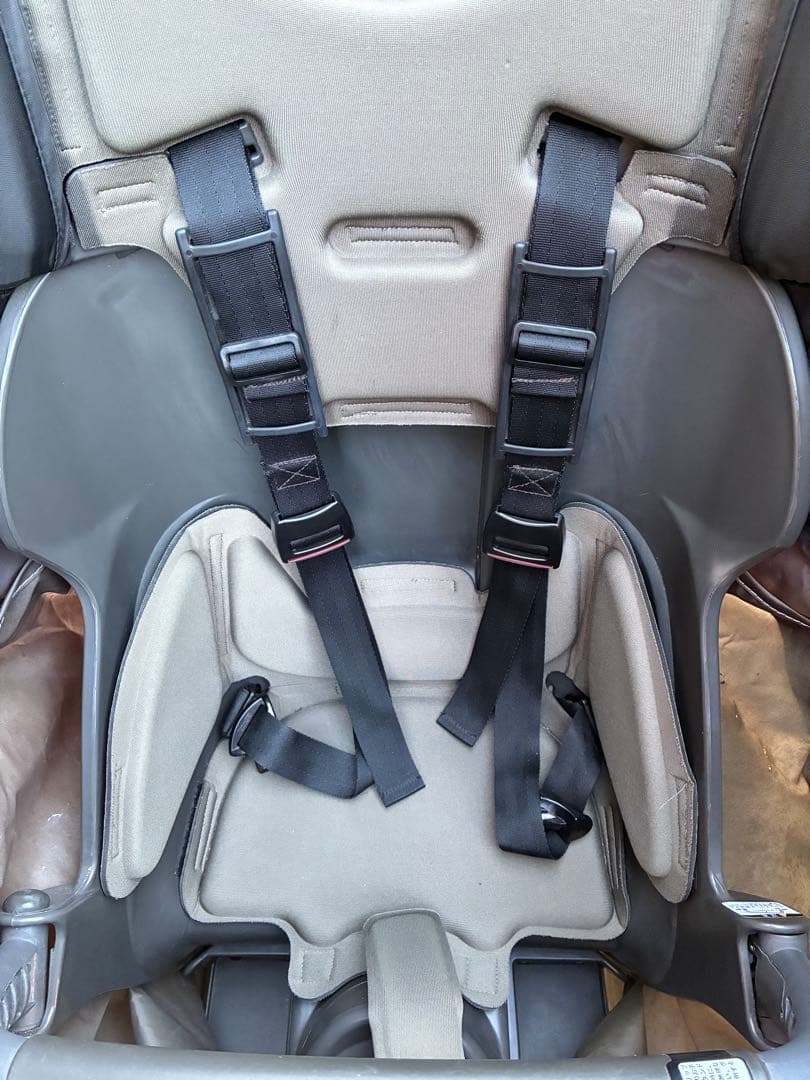 送料込み_ブリヂストンビッケポーラー　チャイルドシート付き電動アシスト自転車