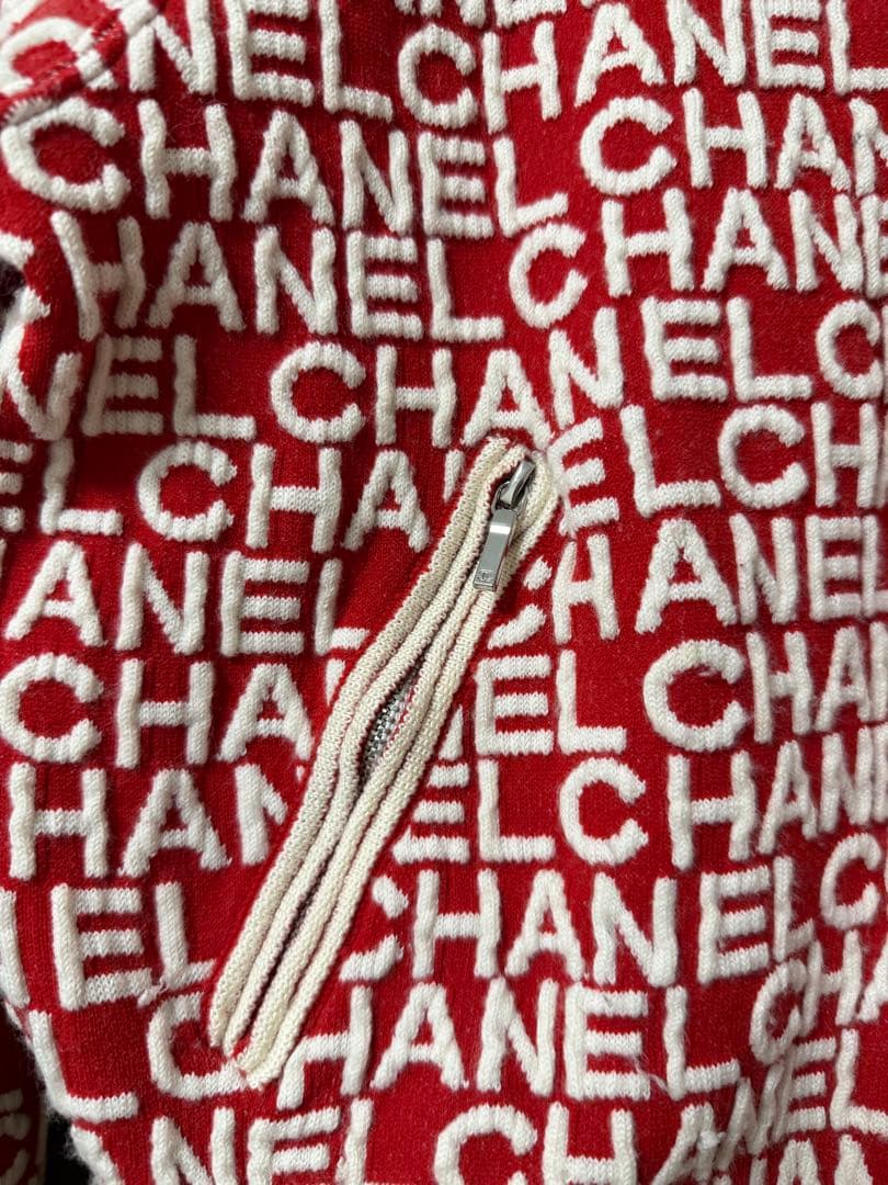 Vintage シャネルジップアップセーター