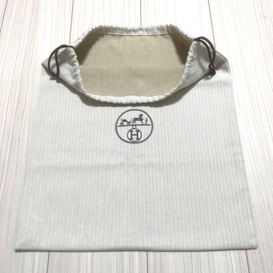 ✨新品未使用✨ エルメス 保存袋 巾着袋 収納袋 縦約43.5cm×横約37cm
