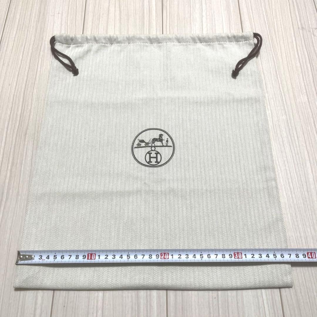 ✨新品未使用✨ エルメス 保存袋 巾着袋 収納袋 縦約43.5cm×横約37cm