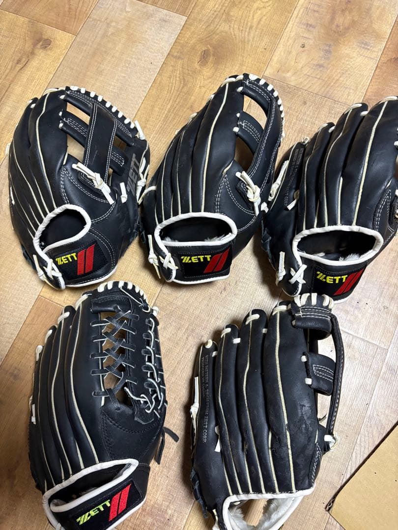 グローブ　まとめて！　ZETT ボール