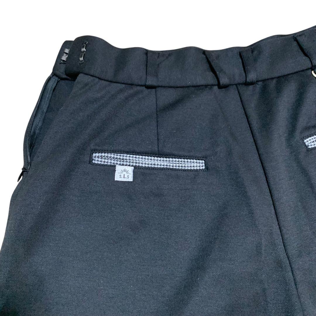 【新品未使用】SOUS LE SOLEIL キュロット M 黒 ゴルフウェア