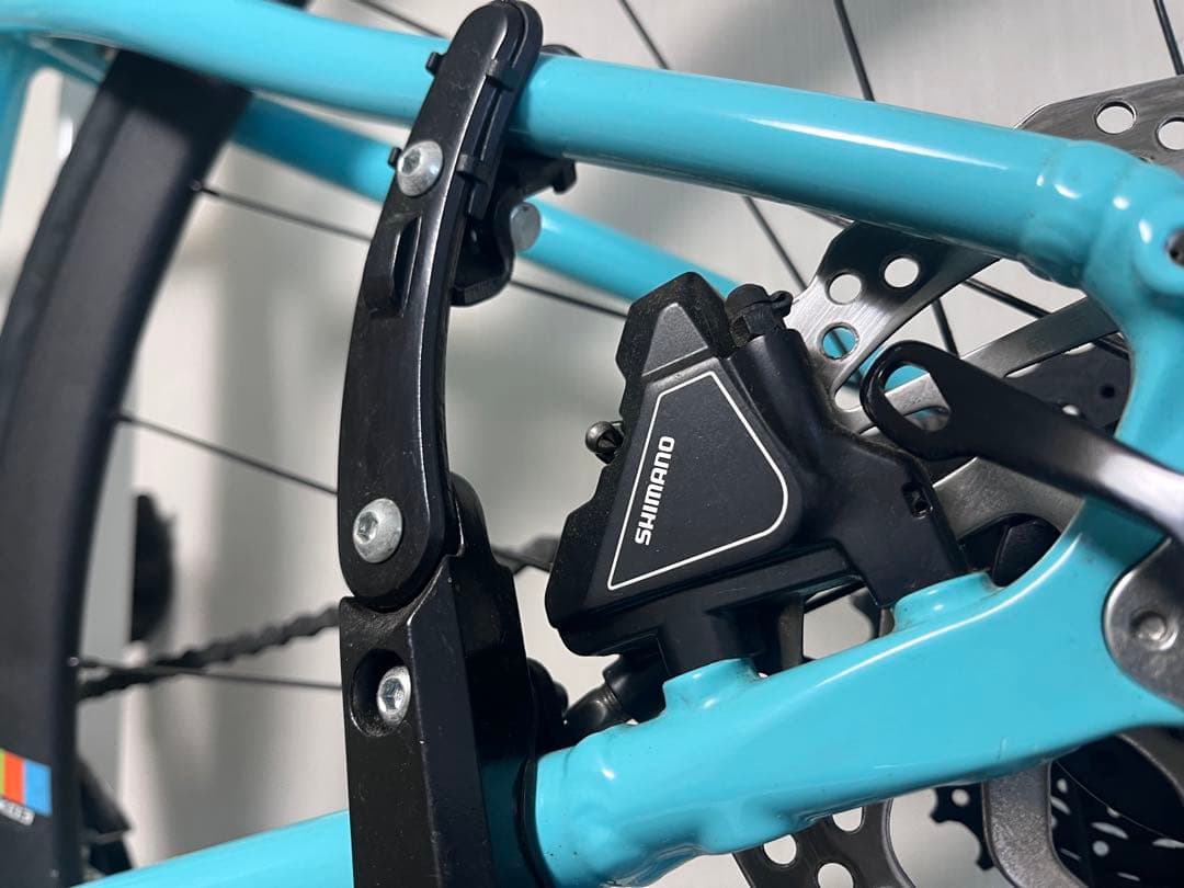 【付属品多数・美品】ビアンキROMA2 クロスバイク DISKブレーキ