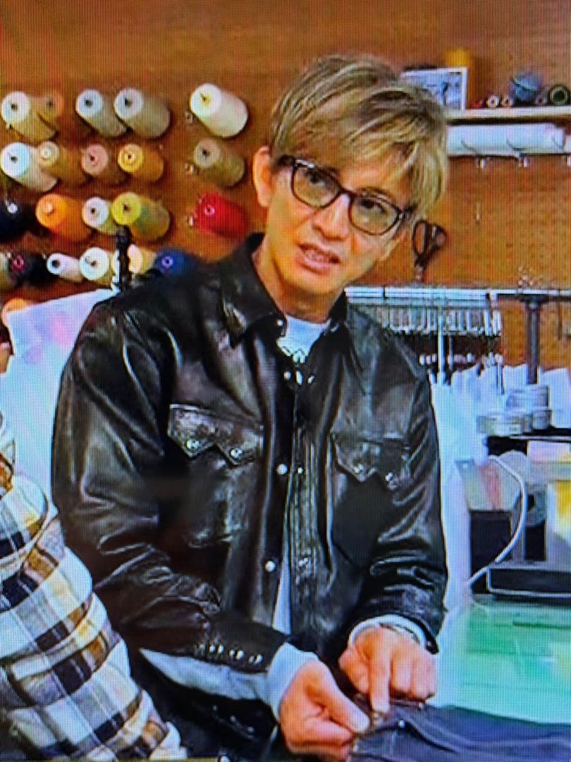 MASSES LEATHER SHIRT VINTAGE W 木村拓哉さま