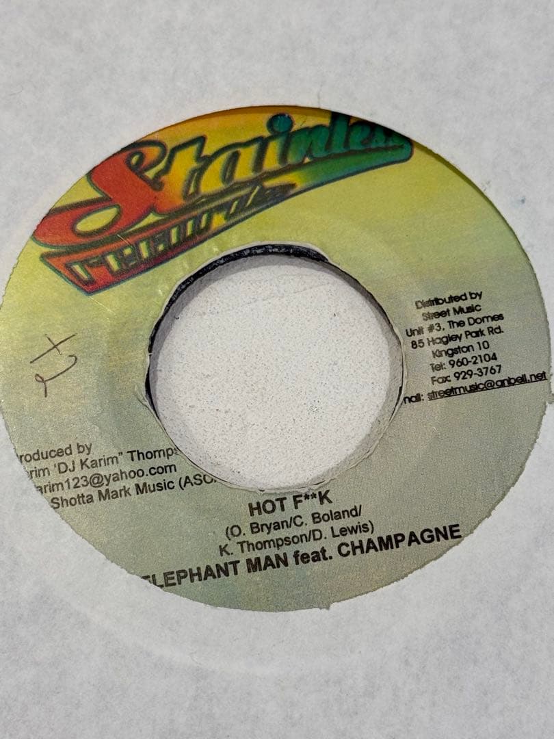 【夏熱】ダンスホール7インチ9枚セット BeenieMan TOK等