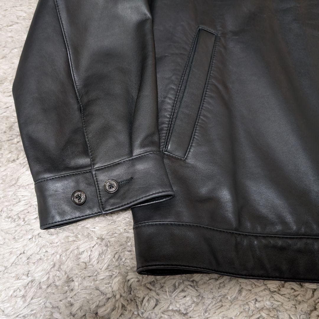 POLO by Ralph Lauren レザージャケット 羊革 黒 XL