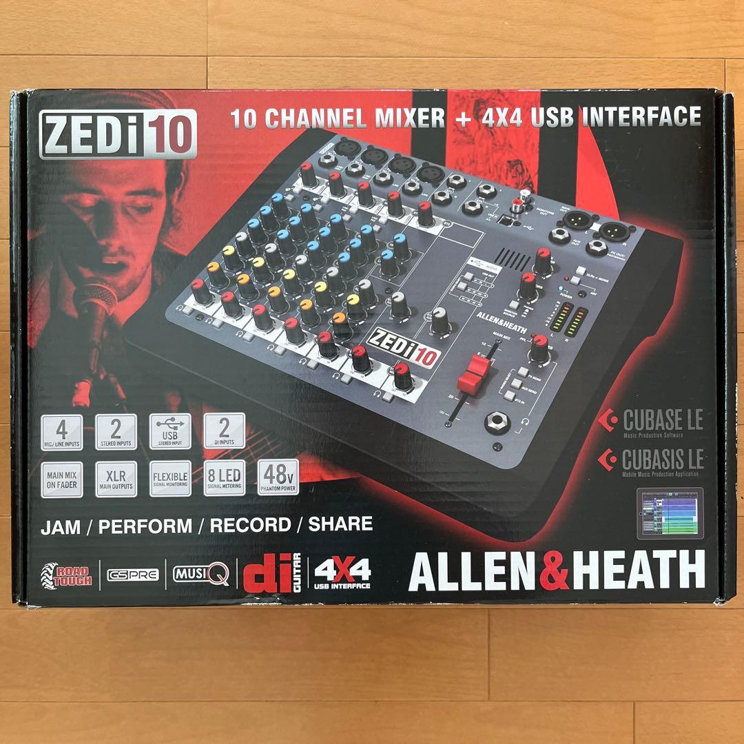 【未使用】ALLEN&HEATH ZEDi-10 アナログミキサー