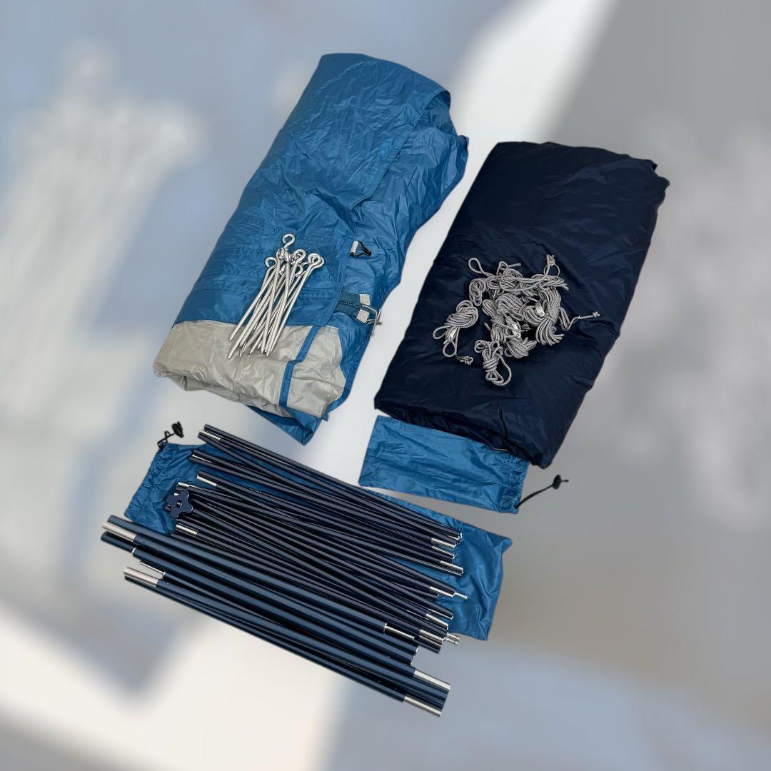 9129.モンベル クロノスキャビン2 サックスブルー