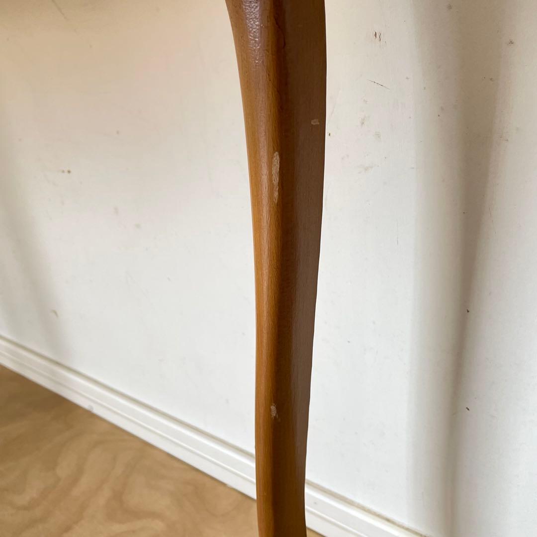 アンティーク調 猫脚 コンソール 籐 ラタン チェスト 引き出し 電話台 棚