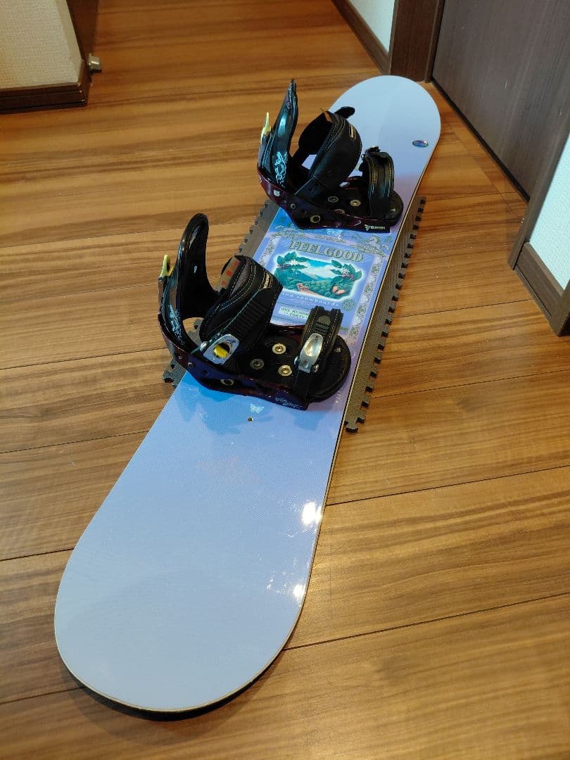 人気機種！BURTON×バートン バインディング付き 即ノリ！スノーボードセット