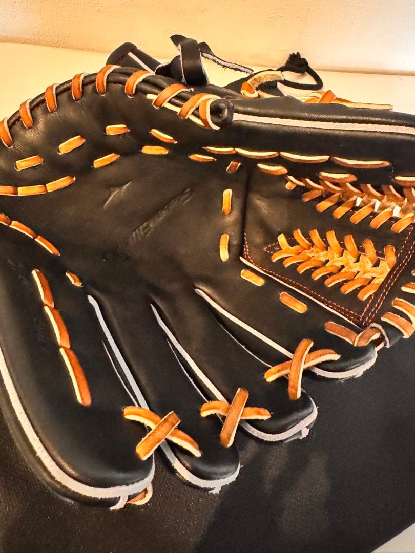 Global Elite 硬式グローブ 黒/茶　新品未使用品（値下げしました！）