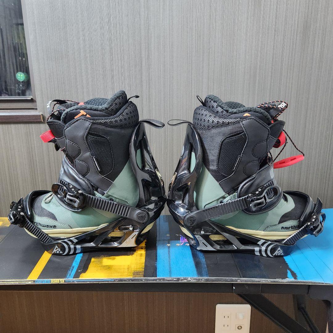 K2 PLAYBACK 148 SONIC M メンズ スノーボード 3点セット