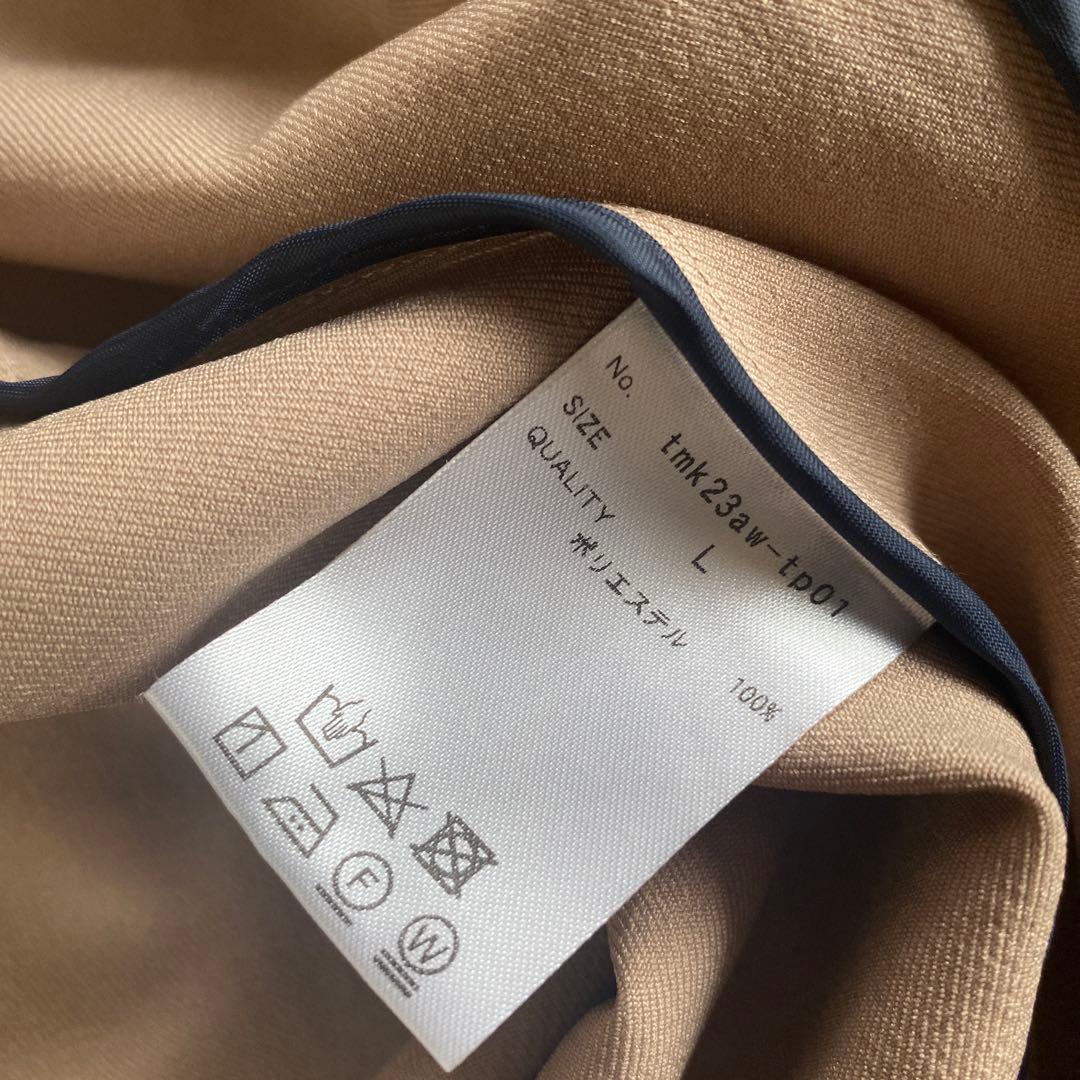 【ジェンヌ】【JENNE】ショールカラーオードリーロングジレ　L