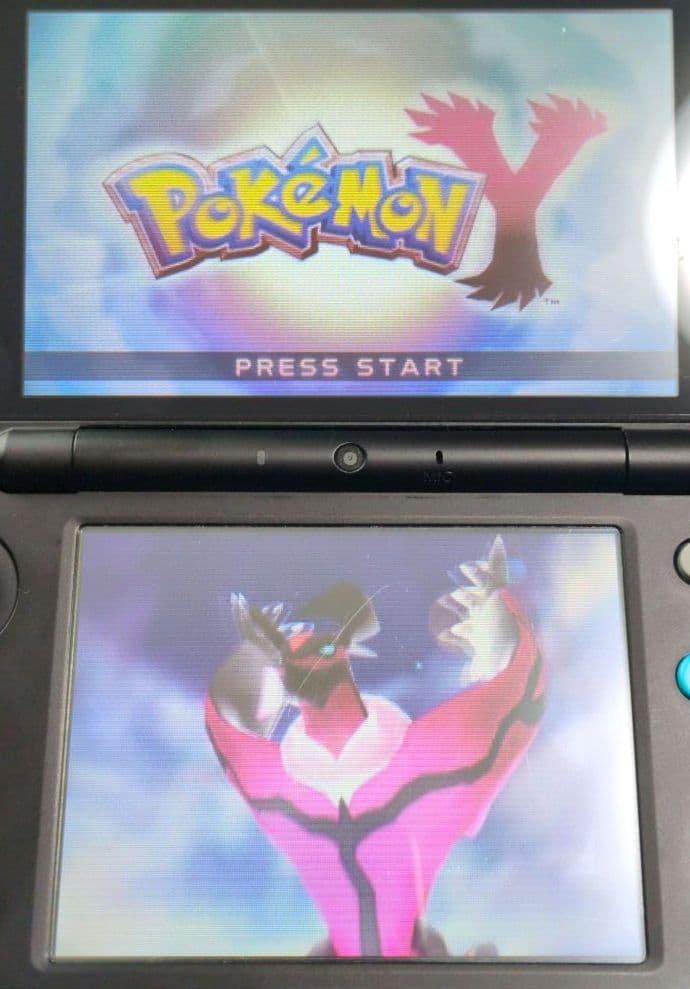 【ソフト単品】（北米版）ポケットモンスター　Y　動作確認済み