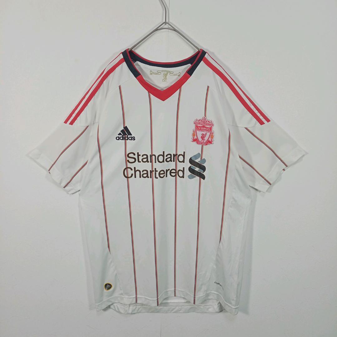 Liverpool 10/11 リバプール adidas ユニホーム　L