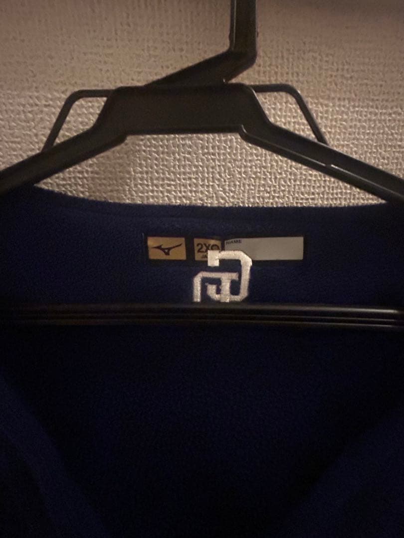 み*ん様 中日ドラゴンズ　長袖フリース　選手支給品