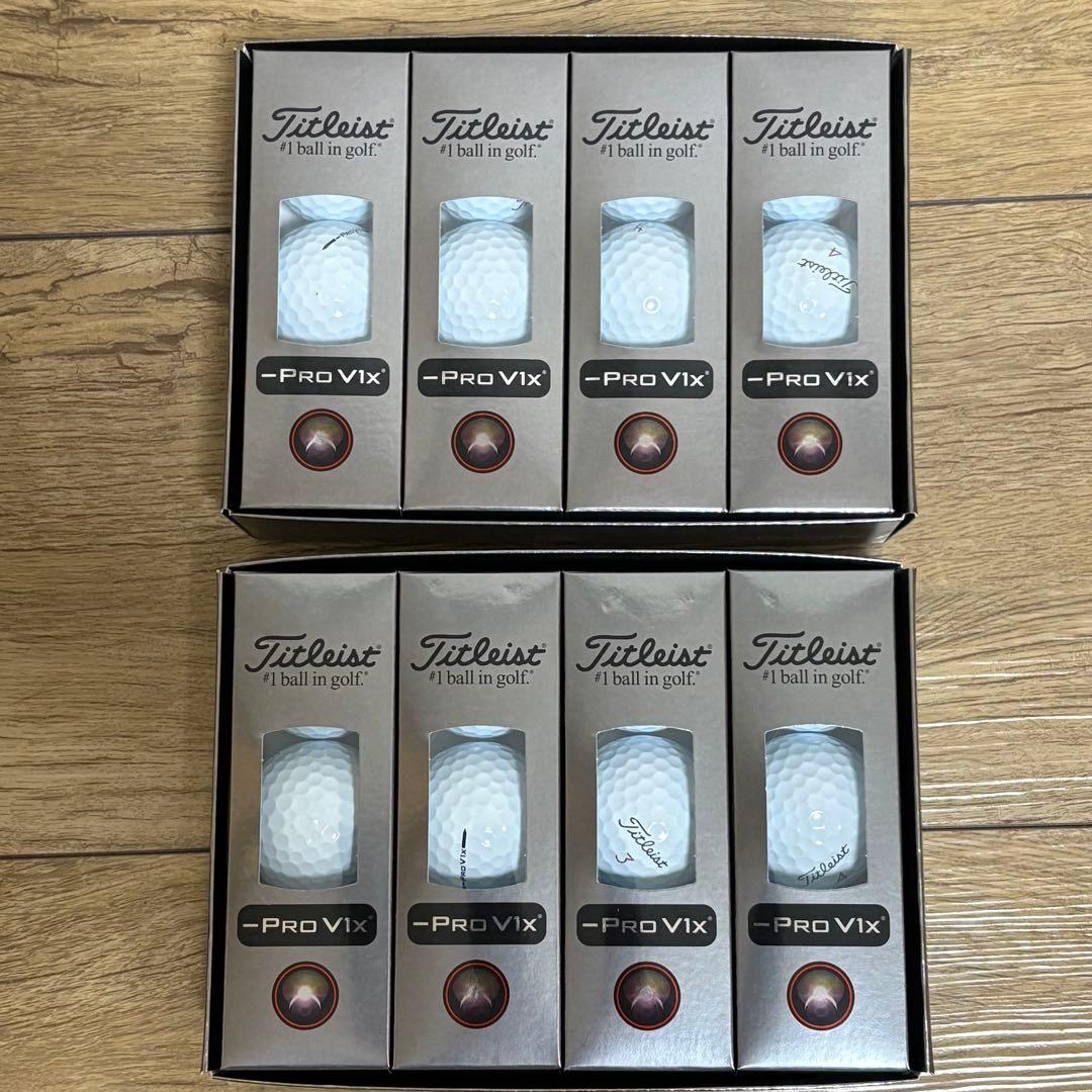 Titleist Pro V1x Left Dash 2ダース　2026年