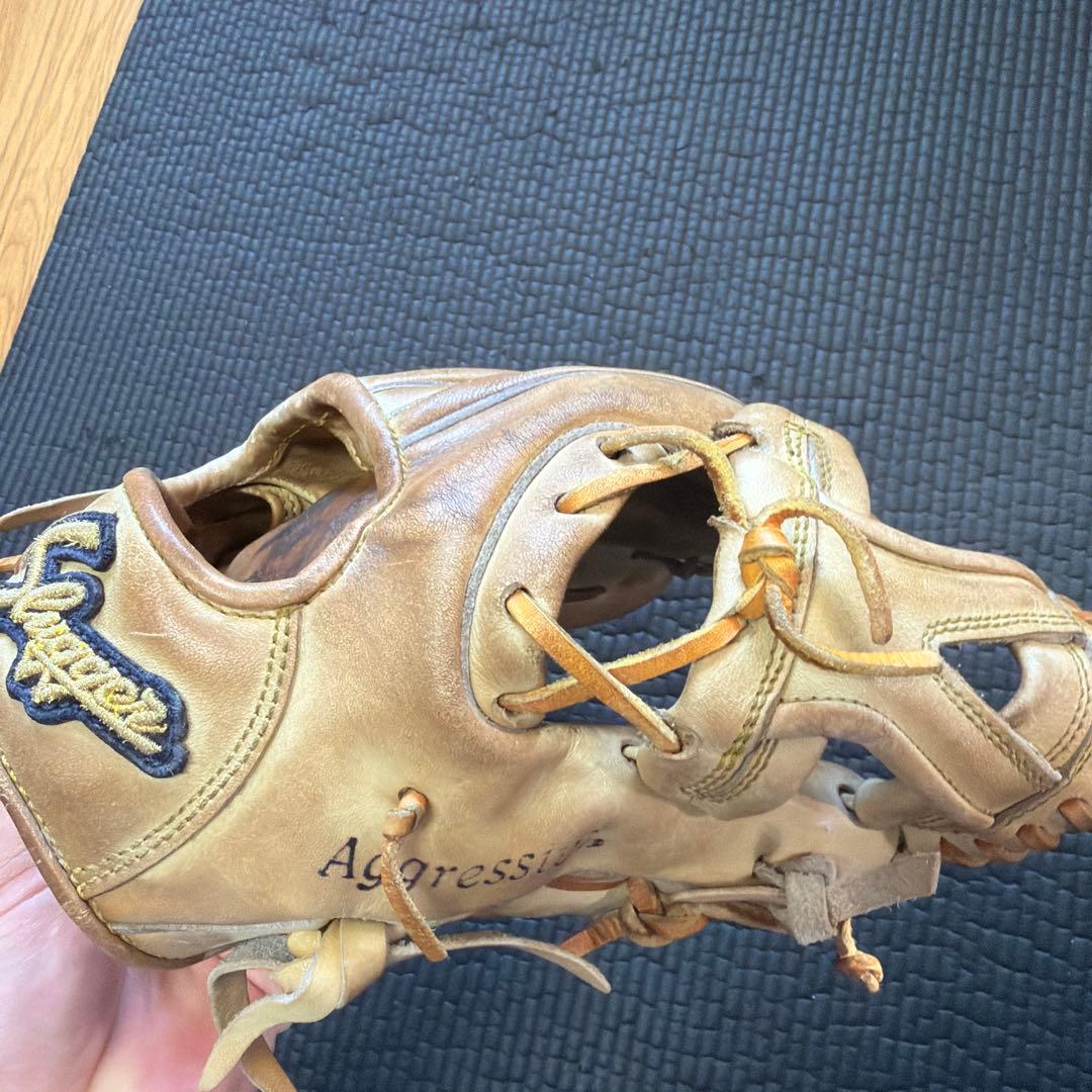 SASAKI Aggressive 硬式グローブ ブラウン