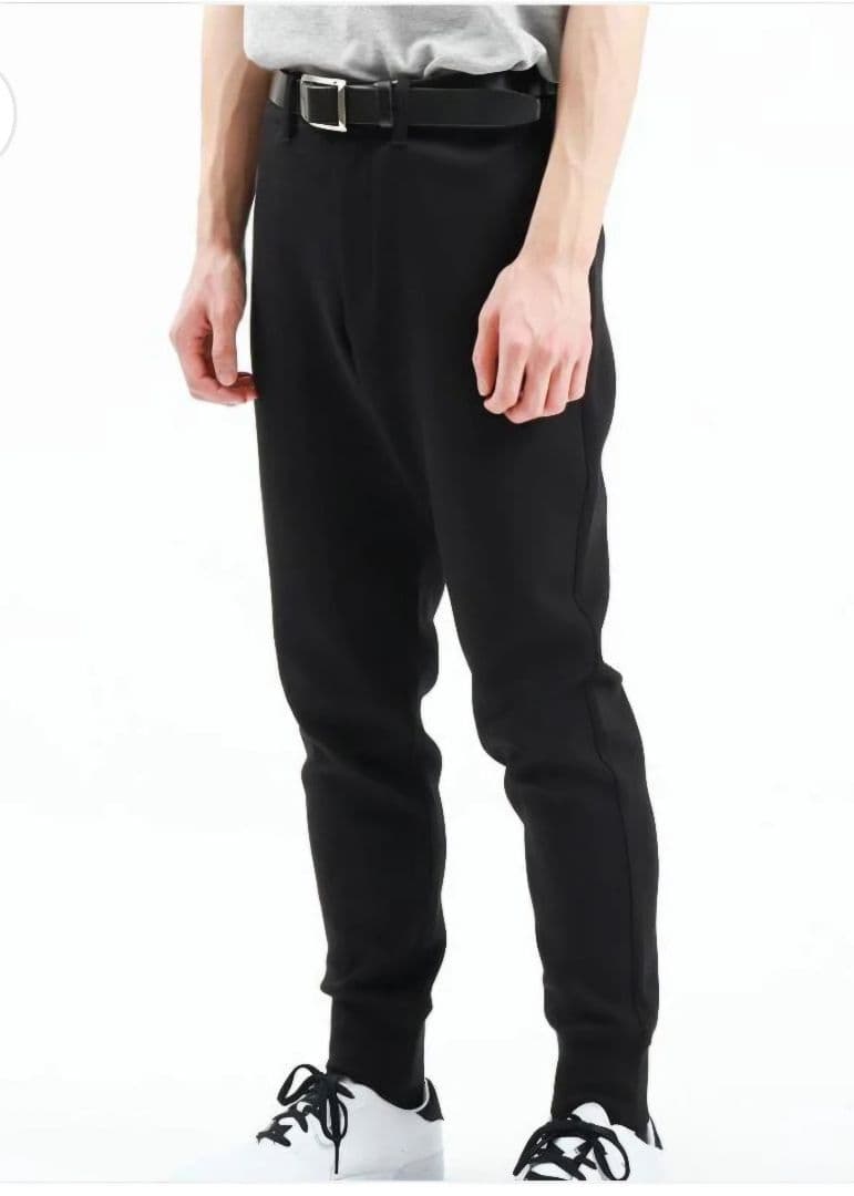 新品未使用品ブリーフィングメンズ3DウォームロゴジョガーパンツサイズL　ブラック