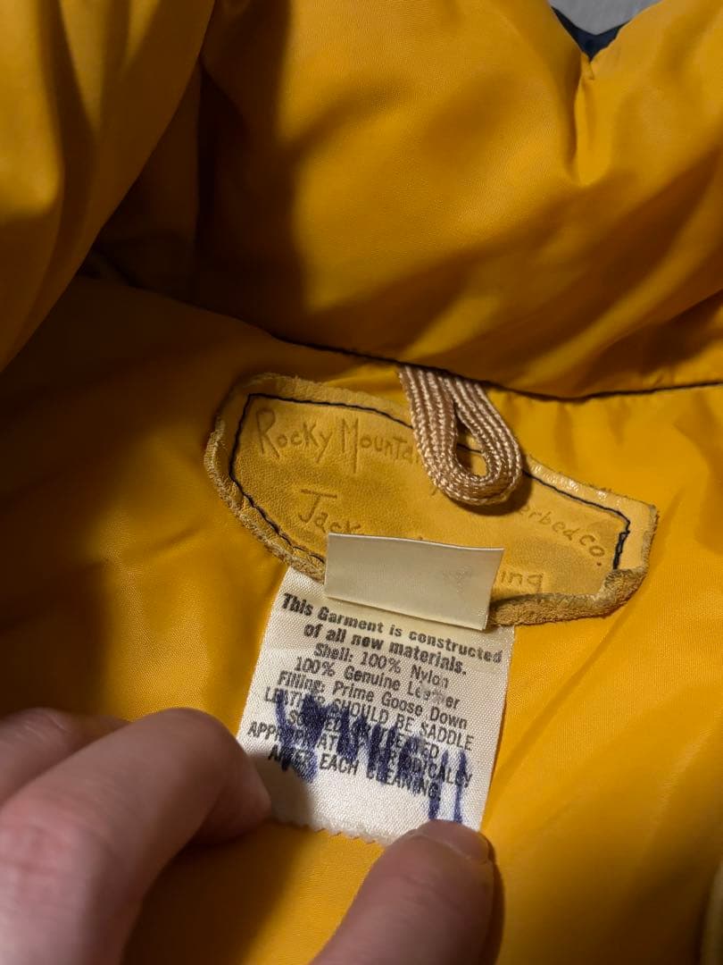 70s ロッキーマウンテン ダウンベスト 42