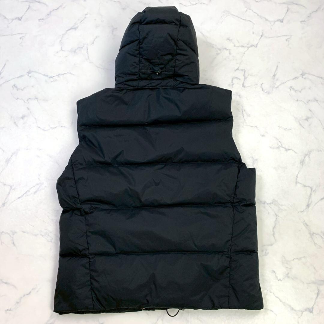 ポロラルフローレン ダウンベスト ビッグポニー刺繍 ブラック L　D946