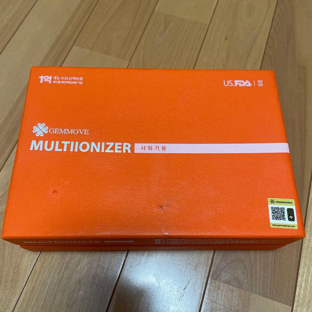 一度取り付けのみGEMMA /GEMMOVE マルチイオナイザー シャワーヘッド