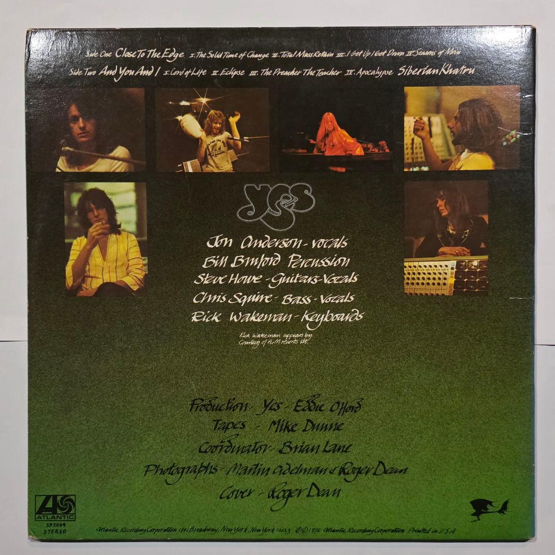 ジ*ズ様 希少高音質 イエス / Close To The Edge USオリジ