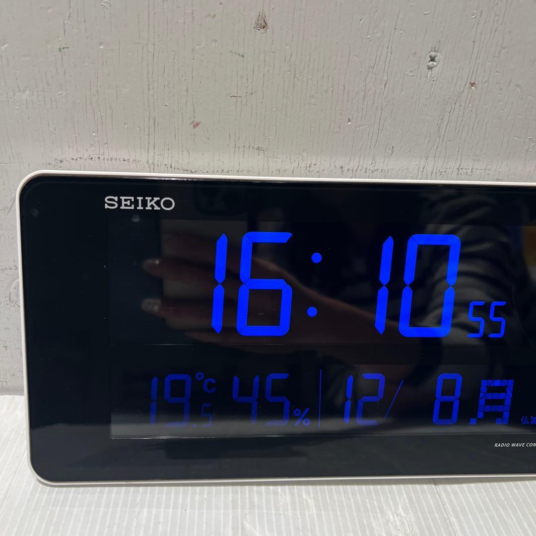 セイコークロック(Seiko Clock) 電波時計　DL208W インテリア