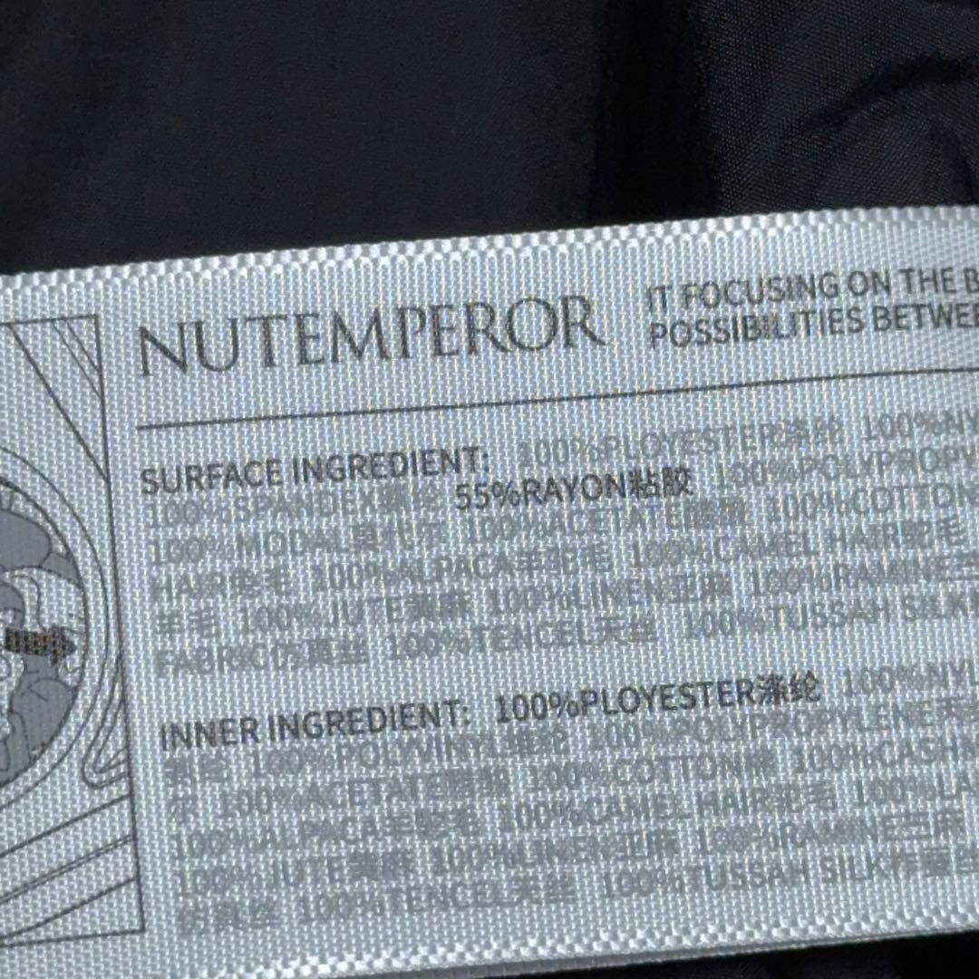 NUTEMPEROR フェイクレザージャケット ブルゾン ナットエンペラー/3