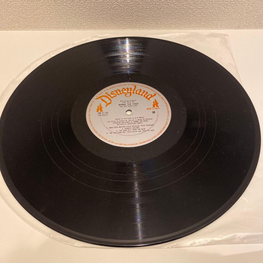 クマのプーさん Winnie the Pooh ディズニー サントラ LP盤