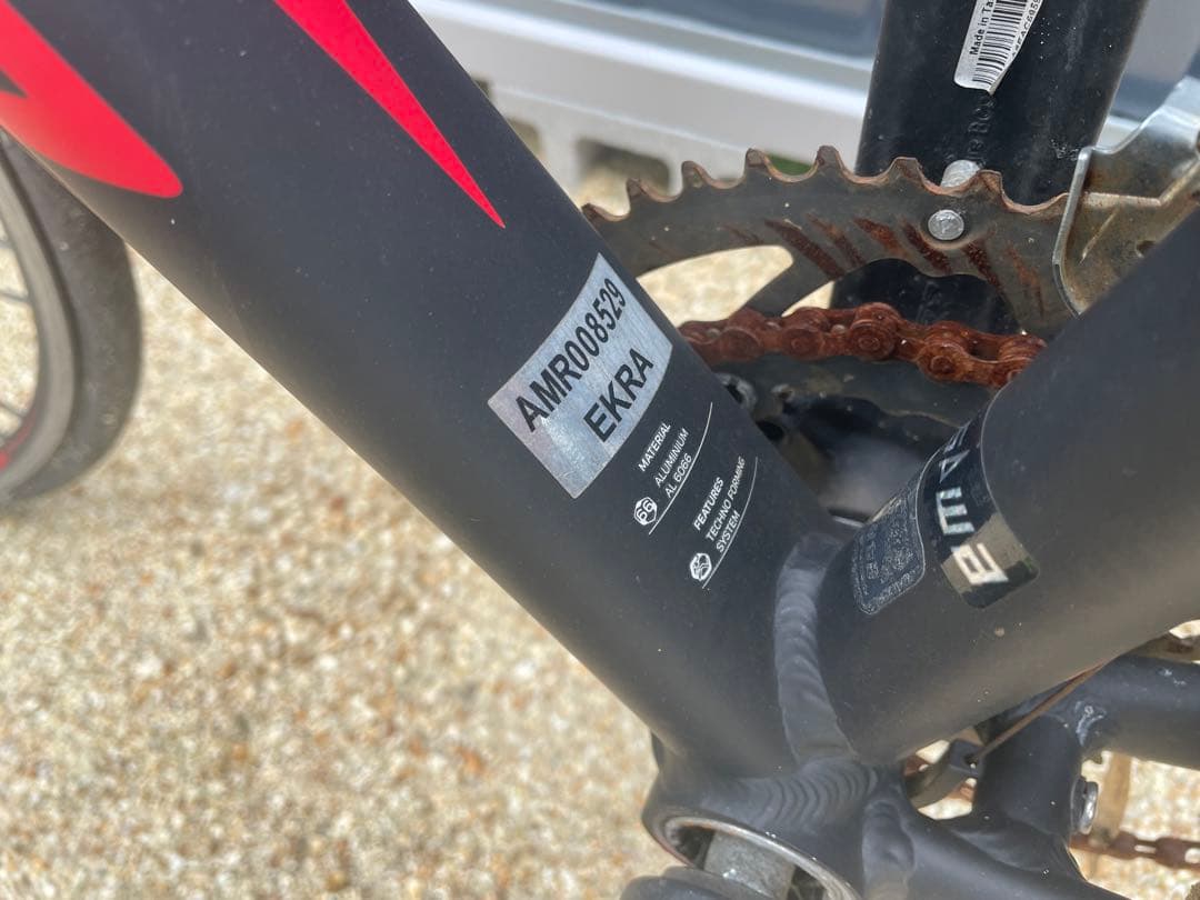 MERIDA ロードバイク ブラック/レッド