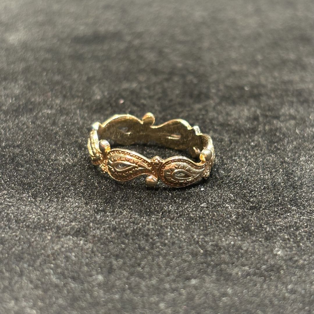 『訳アリ』AVALANCHE 10Kイエローゴールドリング