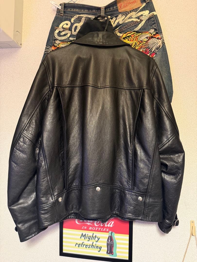 本日限定　24SS WACKO MARIA レザー　ダブルライダース サイズM