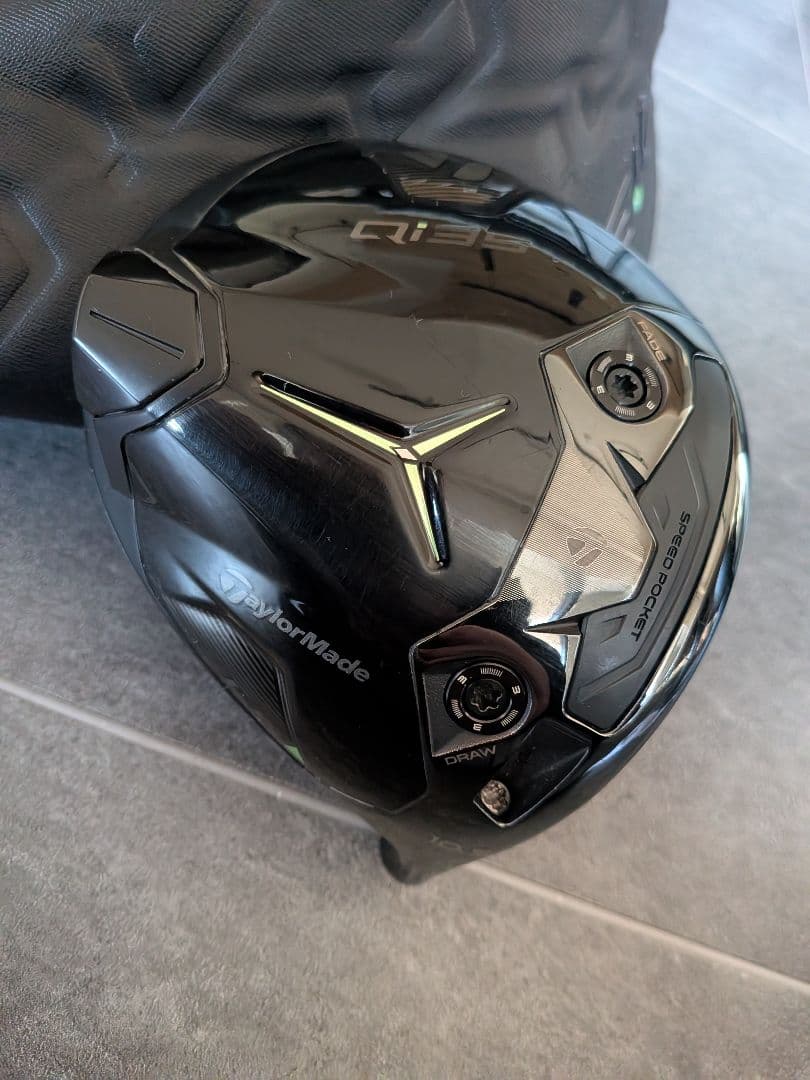 ●かなり美品●Qi35 LSデザイナーシリーズブラック 10.5° ヘッドのみ