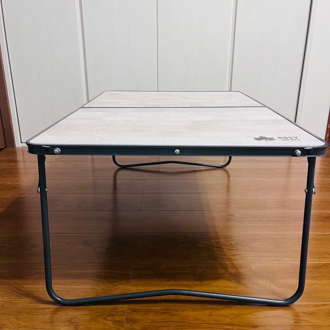 極美品　ロゴスLOGOS ROSY ローテーブル9060 キャンプ　アウトドア